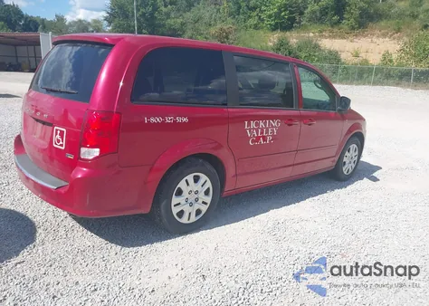 2015 Dodge Grand Caravan Se from USA, damaged, VIN 2C4RDGBG0FR687445